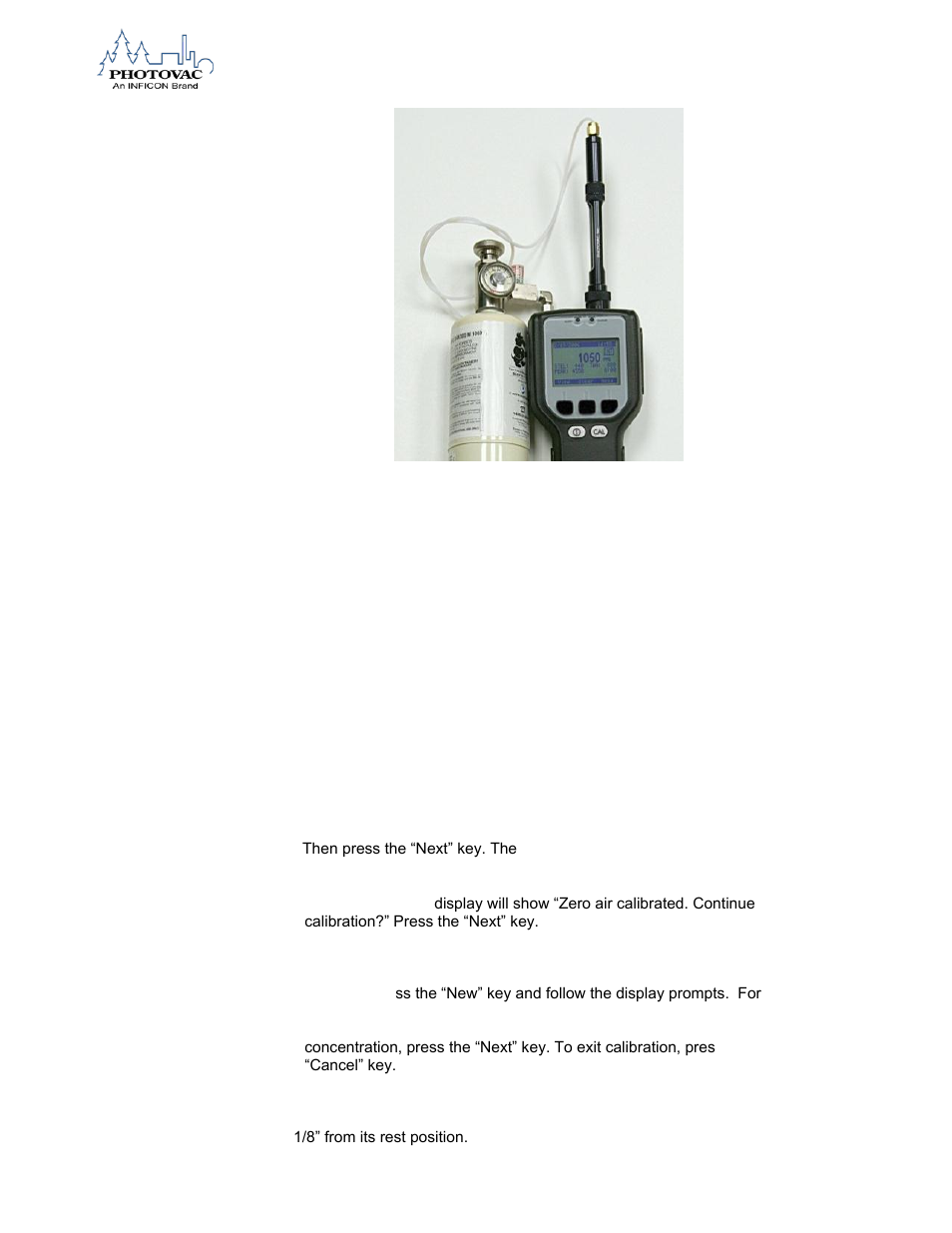 INFICON 2020ppbPRO Portable Photoionization Detector User Manual | Page 68 / 109