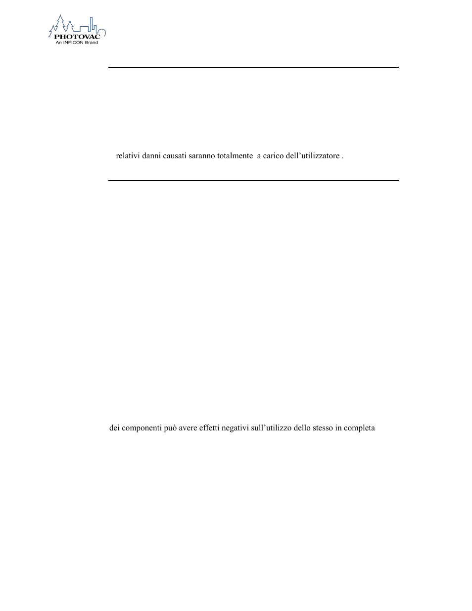 Fcc avvertenze | INFICON 2020ComboPRO Portable Photoionization Detector User Manual | Page 35 / 118