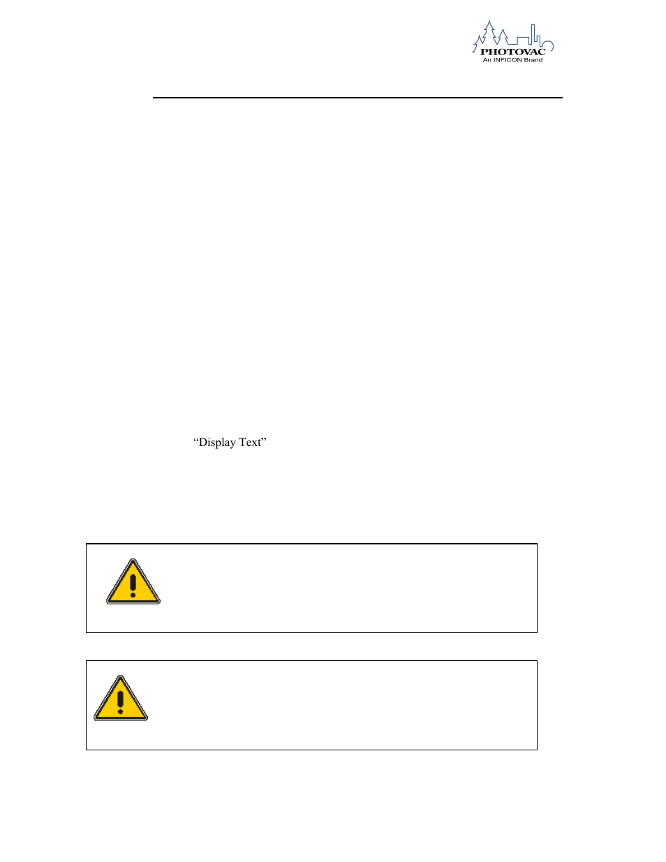 About this manual | INFICON 2020ComboPRO Portable Photoionization Detector User Manual | Page 38 / 118