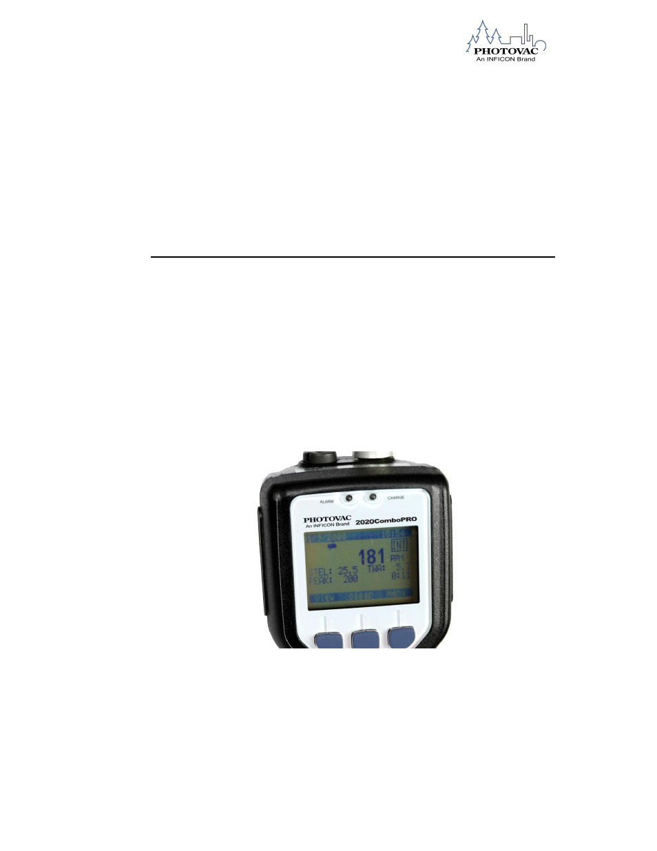 Display, Graphic display | INFICON 2020ComboPRO Portable Photoionization Detector User Manual | Page 48 / 118