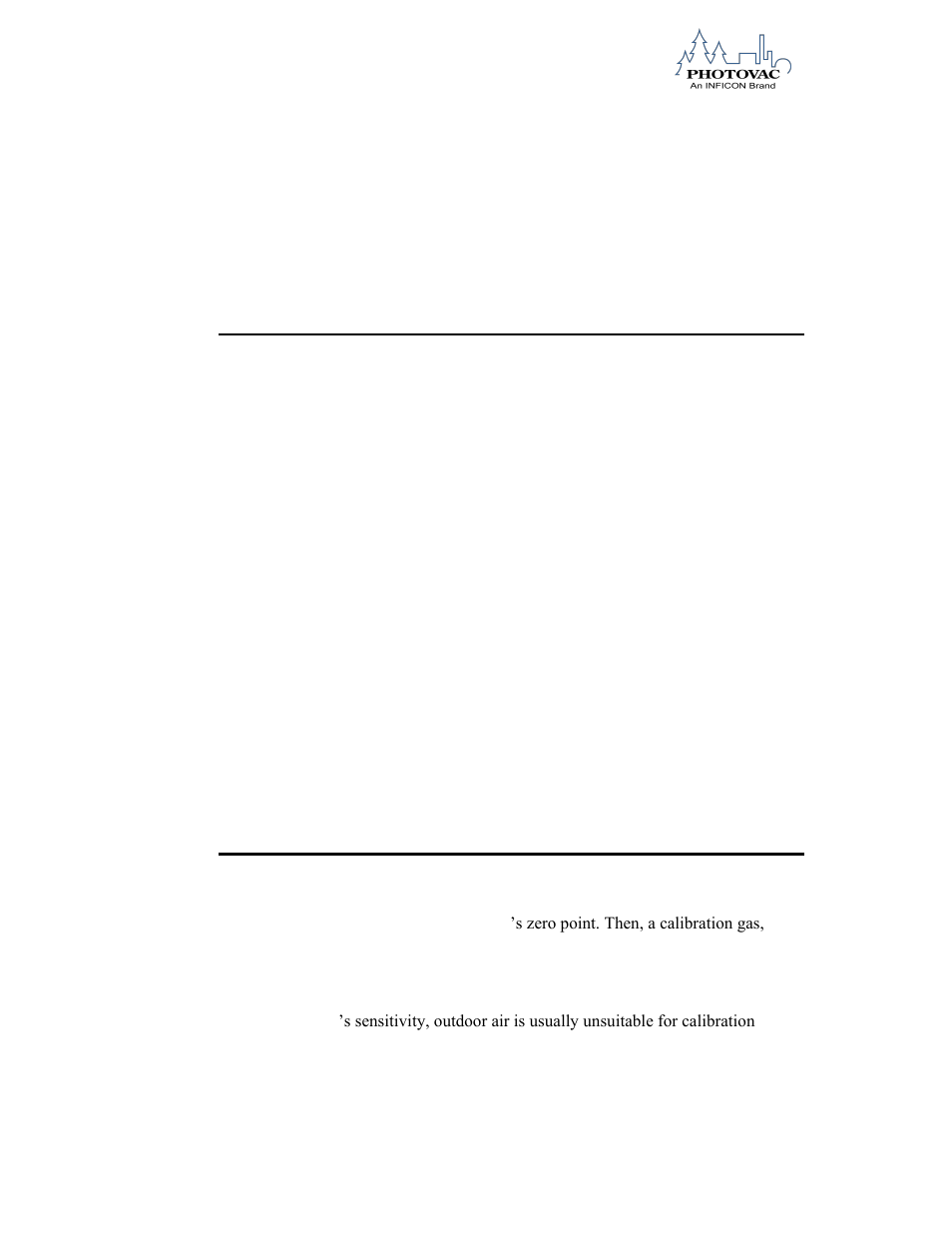 Calibration technical description, Calibration introduction | INFICON 2020ComboPRO Portable Photoionization Detector User Manual | Page 70 / 118