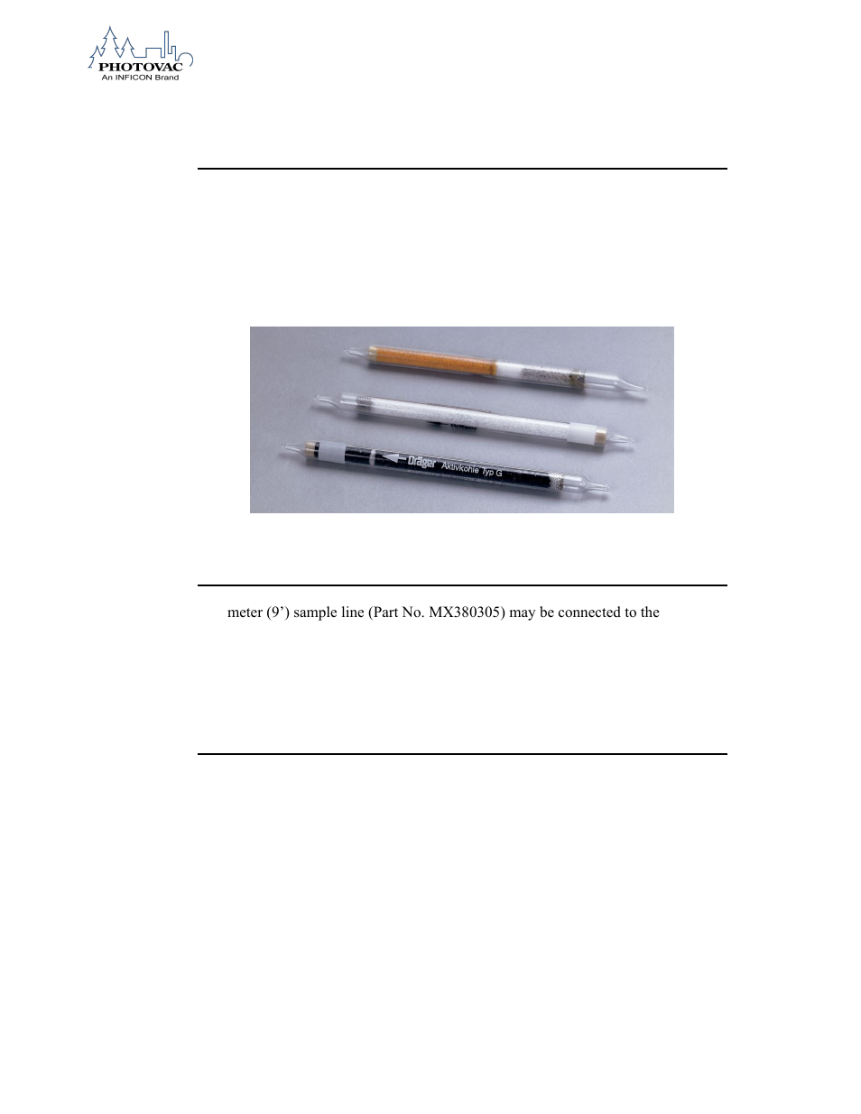 Pre-filters and sample collection tubes, Sample line, Wrist strap | INFICON 2020ComboPRO Portable Photoionization Detector User Manual | Page 83 / 118