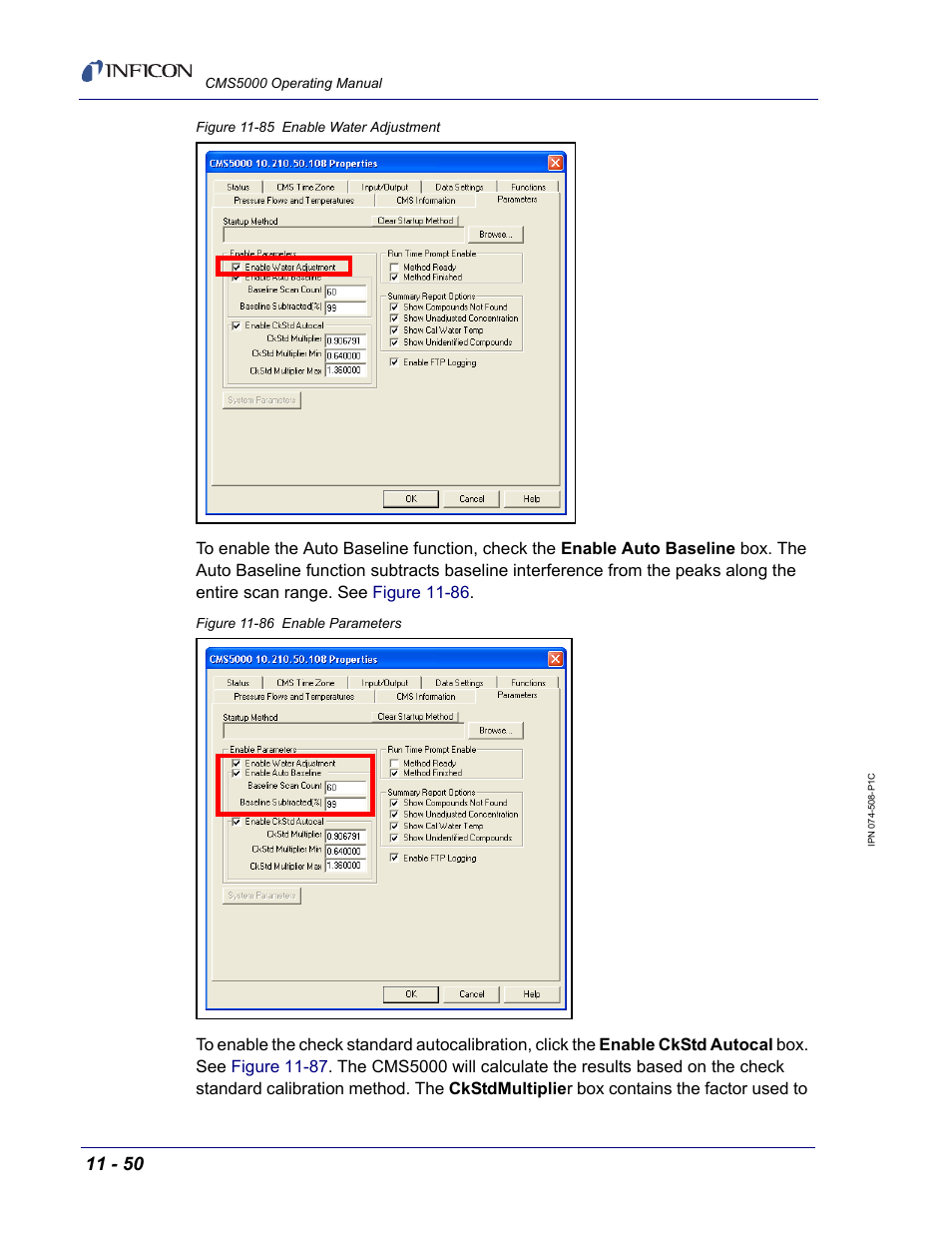 Figure 11-85 | INFICON CMS5000 Monitoring System User Manual | Page 156 / 262