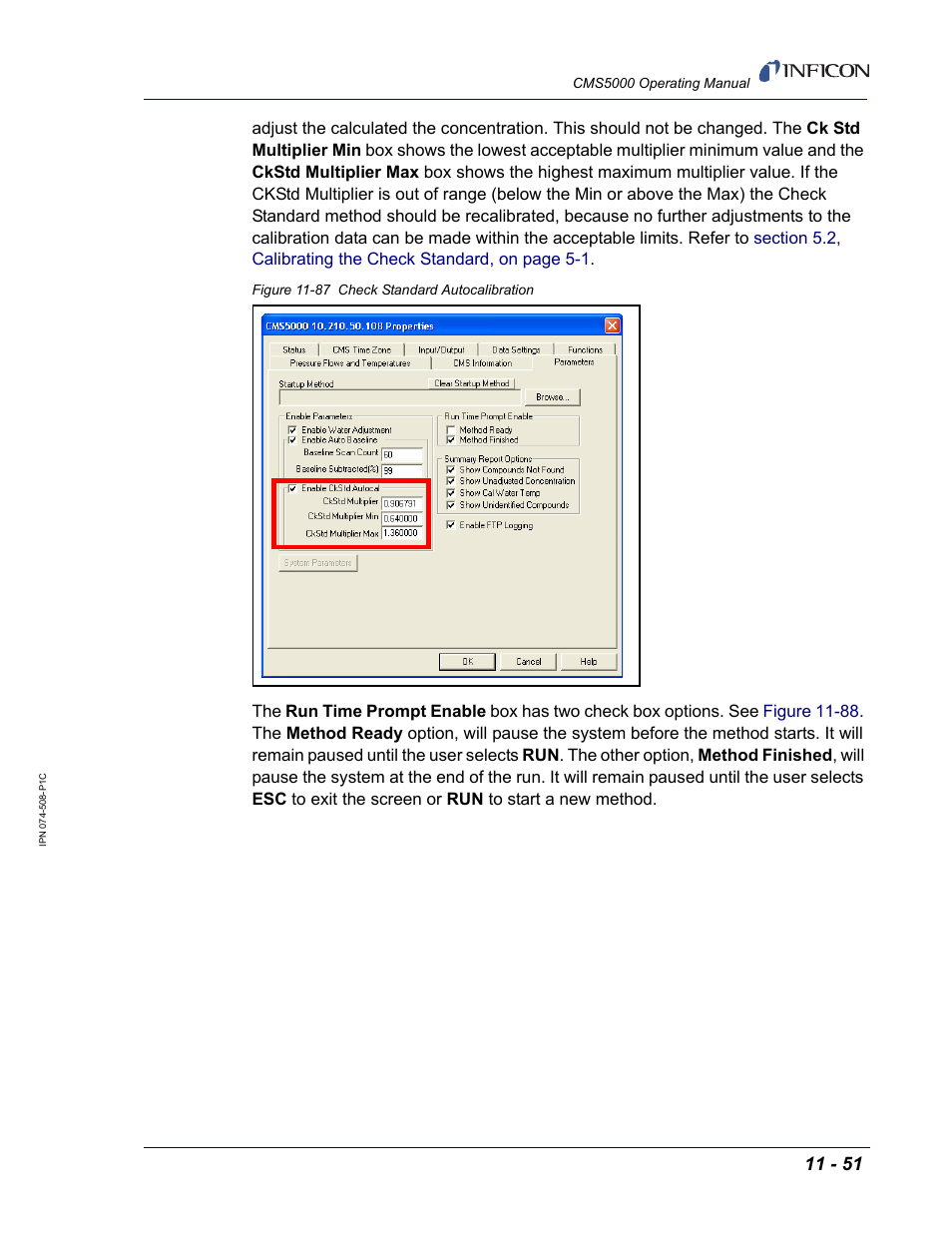 Figure 11-87 | INFICON CMS5000 Monitoring System User Manual | Page 157 / 262