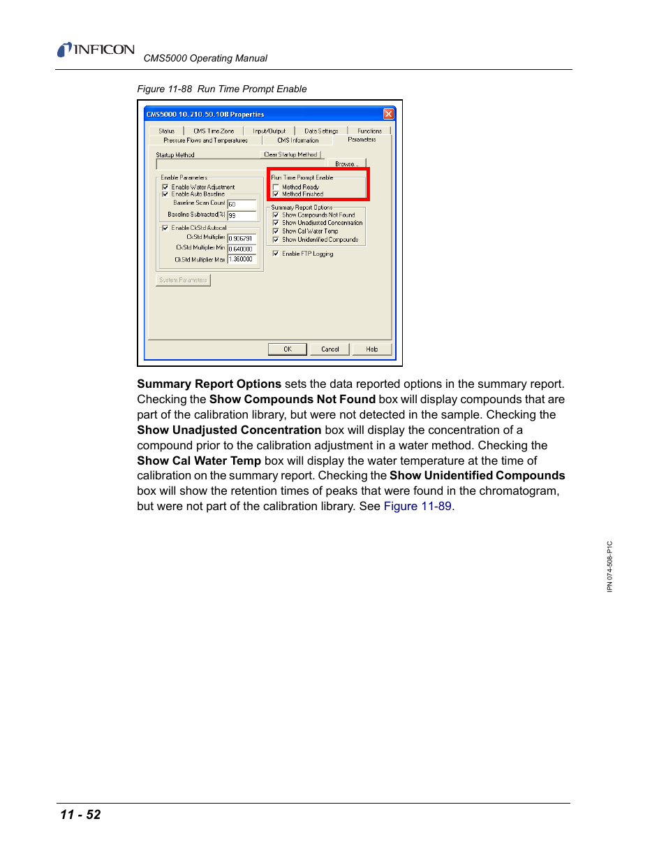 Figure 11-88 | INFICON CMS5000 Monitoring System User Manual | Page 158 / 262