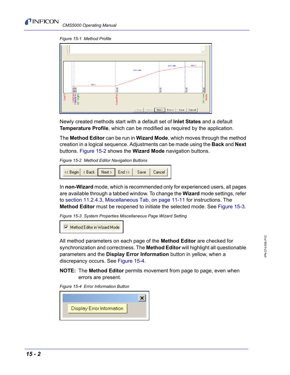 INFICON CMS5000 Monitoring System User Manual | Page 208 / 262