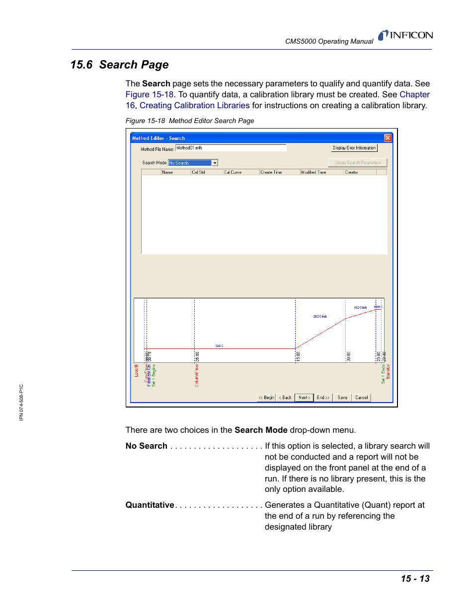6 search page | INFICON CMS5000 Monitoring System User Manual | Page 219 / 262