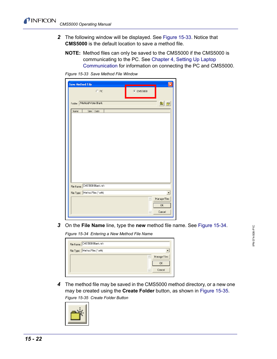 INFICON CMS5000 Monitoring System User Manual | Page 228 / 262