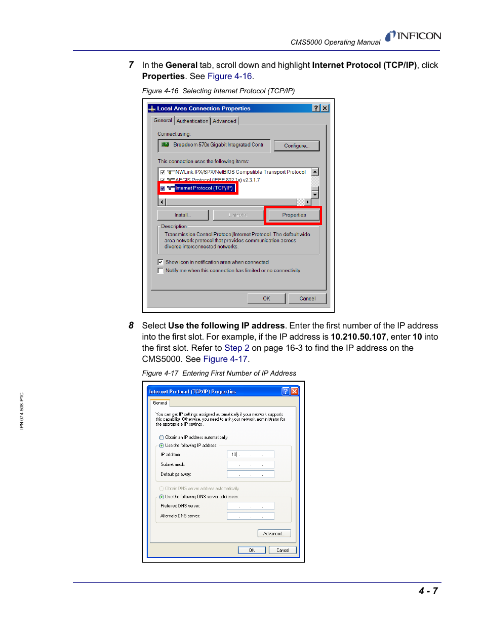 INFICON CMS5000 Monitoring System User Manual | Page 41 / 262