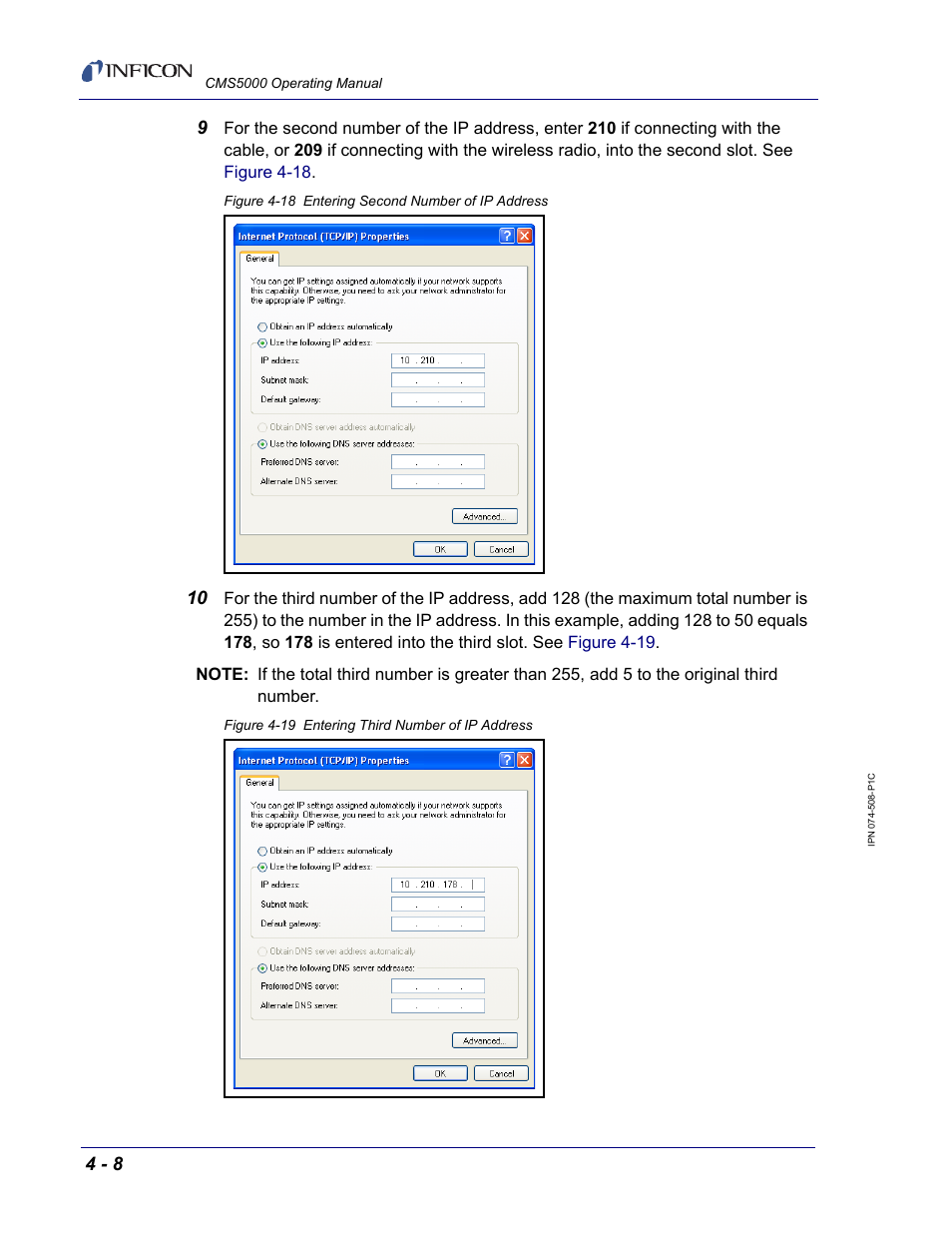 INFICON CMS5000 Monitoring System User Manual | Page 42 / 262