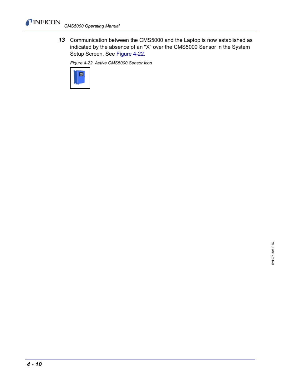 INFICON CMS5000 Monitoring System User Manual | Page 44 / 262