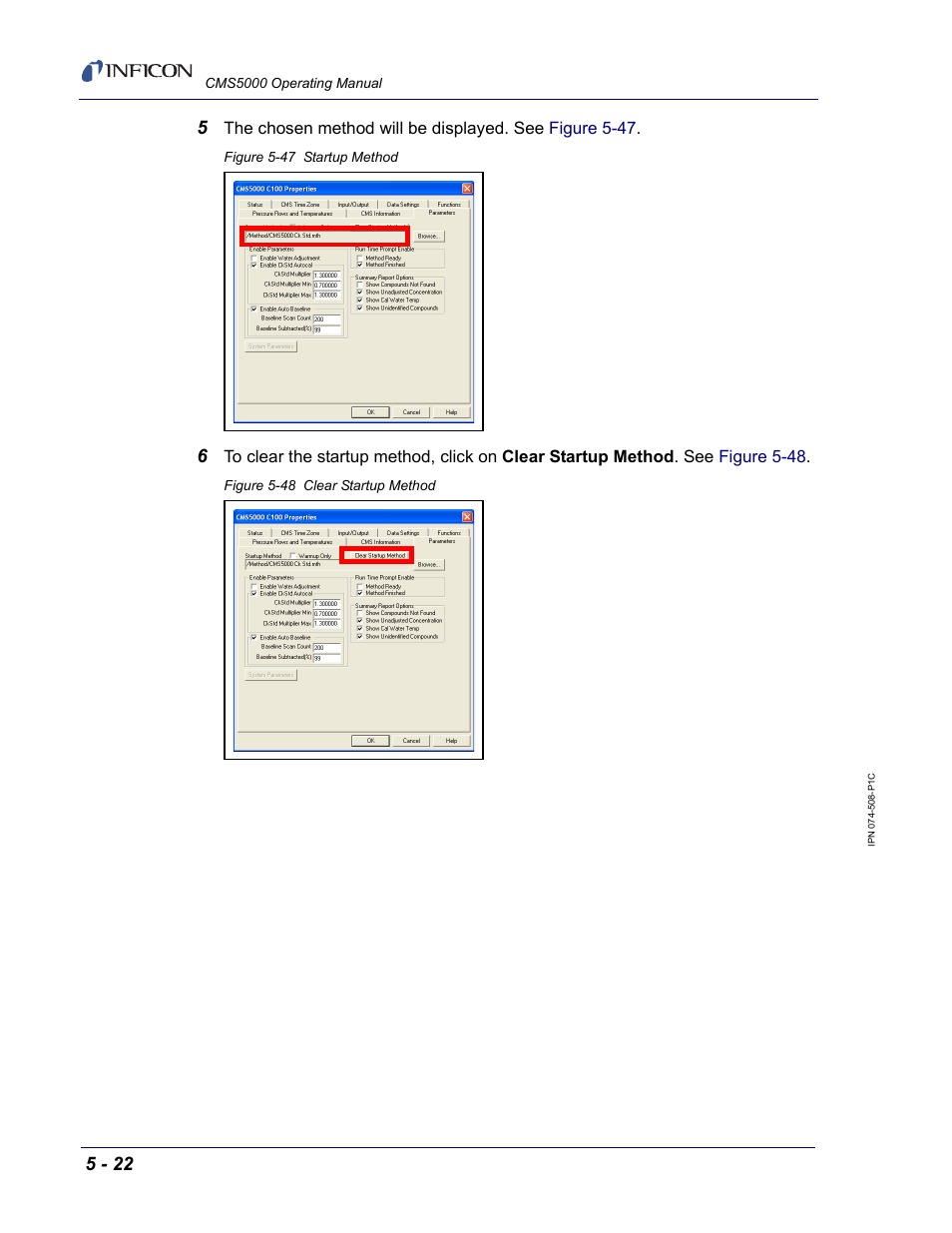 INFICON CMS5000 Monitoring System User Manual | Page 66 / 262