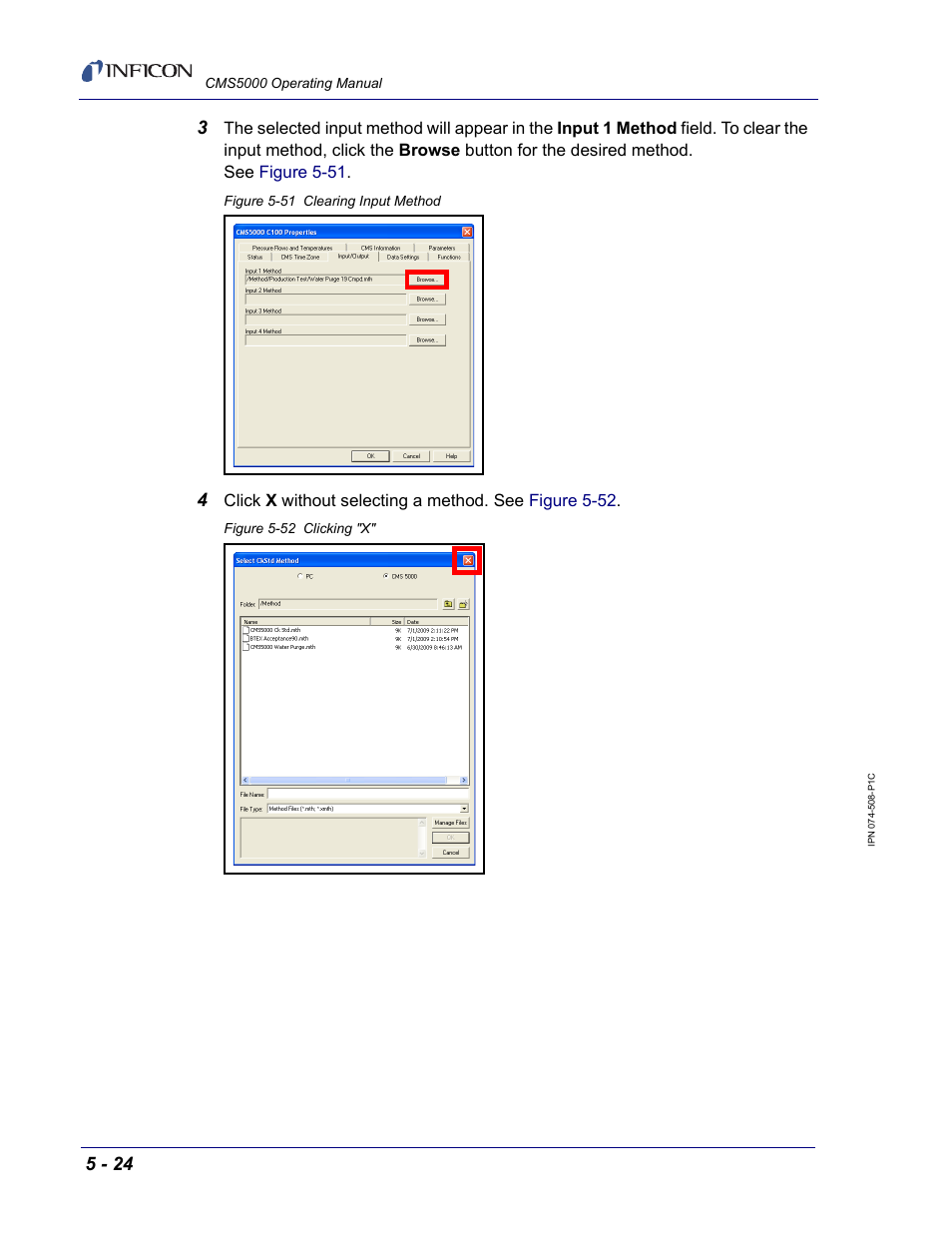 INFICON CMS5000 Monitoring System User Manual | Page 68 / 262
