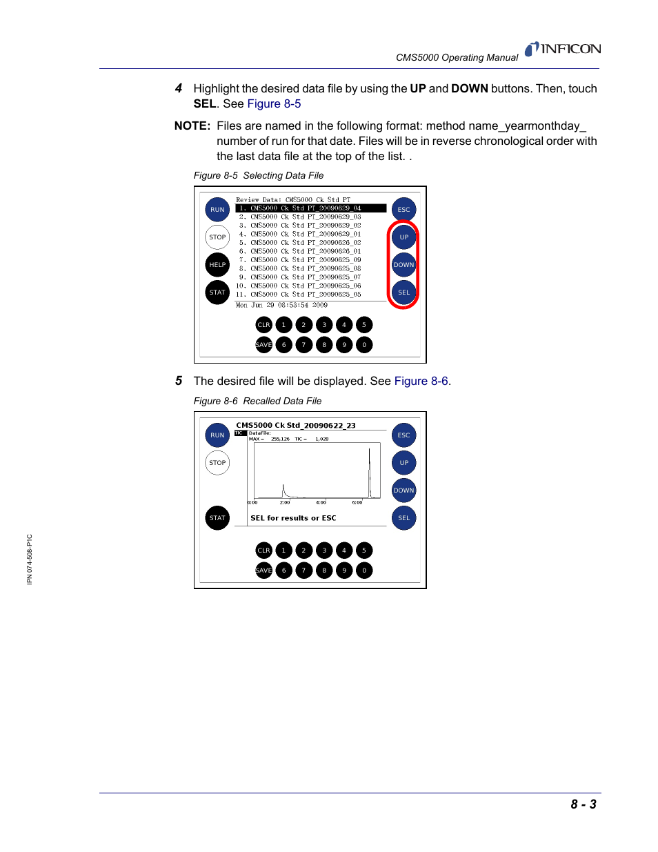 INFICON CMS5000 Monitoring System User Manual | Page 89 / 262