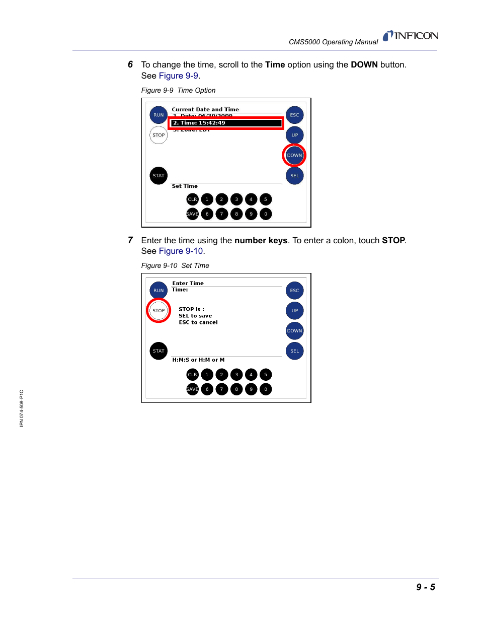 INFICON CMS5000 Monitoring System User Manual | Page 95 / 262