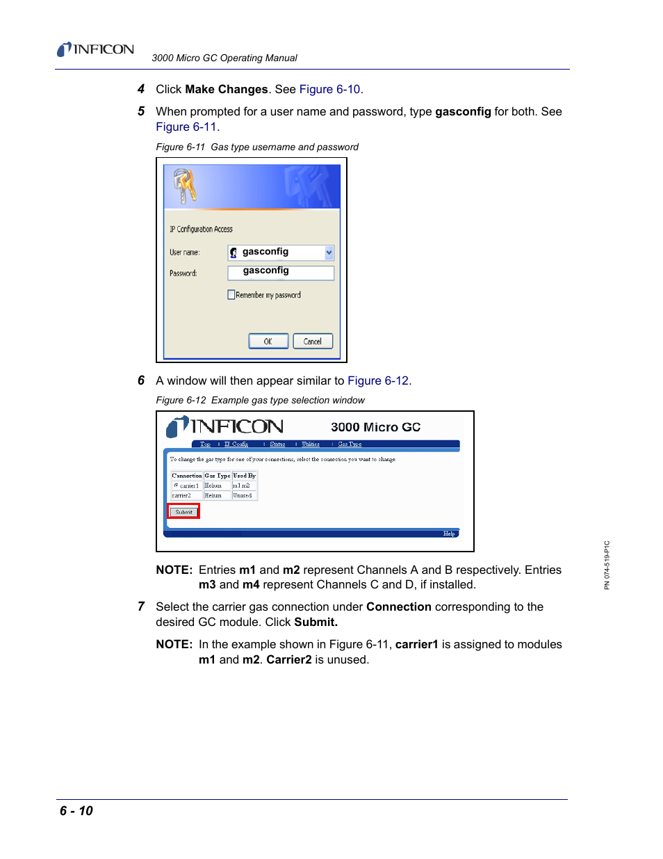 INFICON 3000 Micro GC Gas Analyzer Operating Manual User Manual | Page 118 / 268