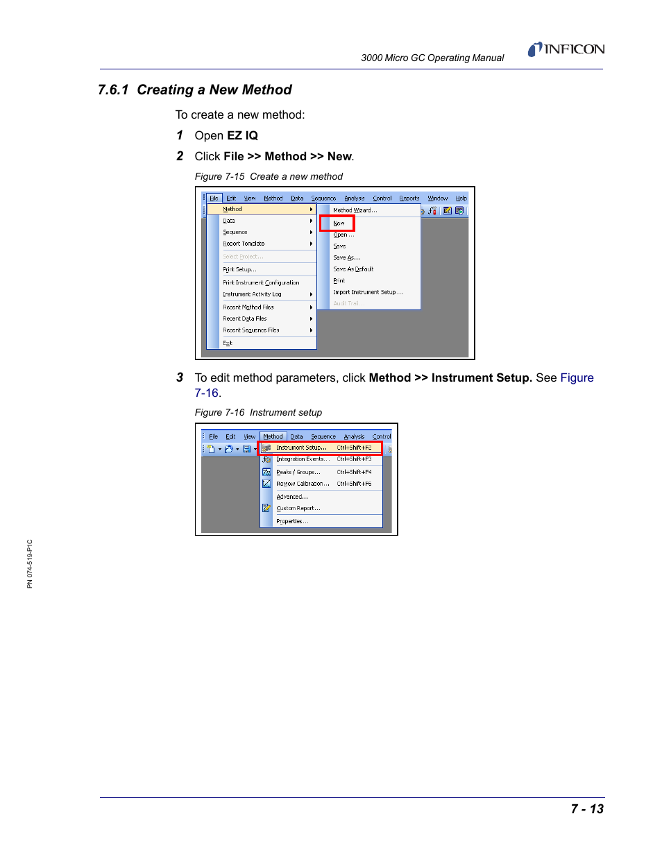1 creating a new method | INFICON 3000 Micro GC Gas Analyzer Operating Manual User Manual | Page 141 / 268