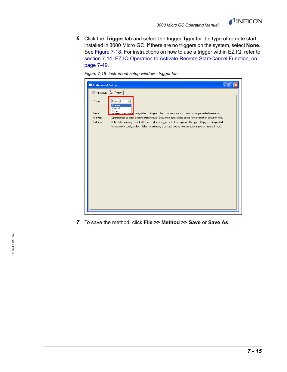 INFICON 3000 Micro GC Gas Analyzer Operating Manual User Manual | Page 143 / 268