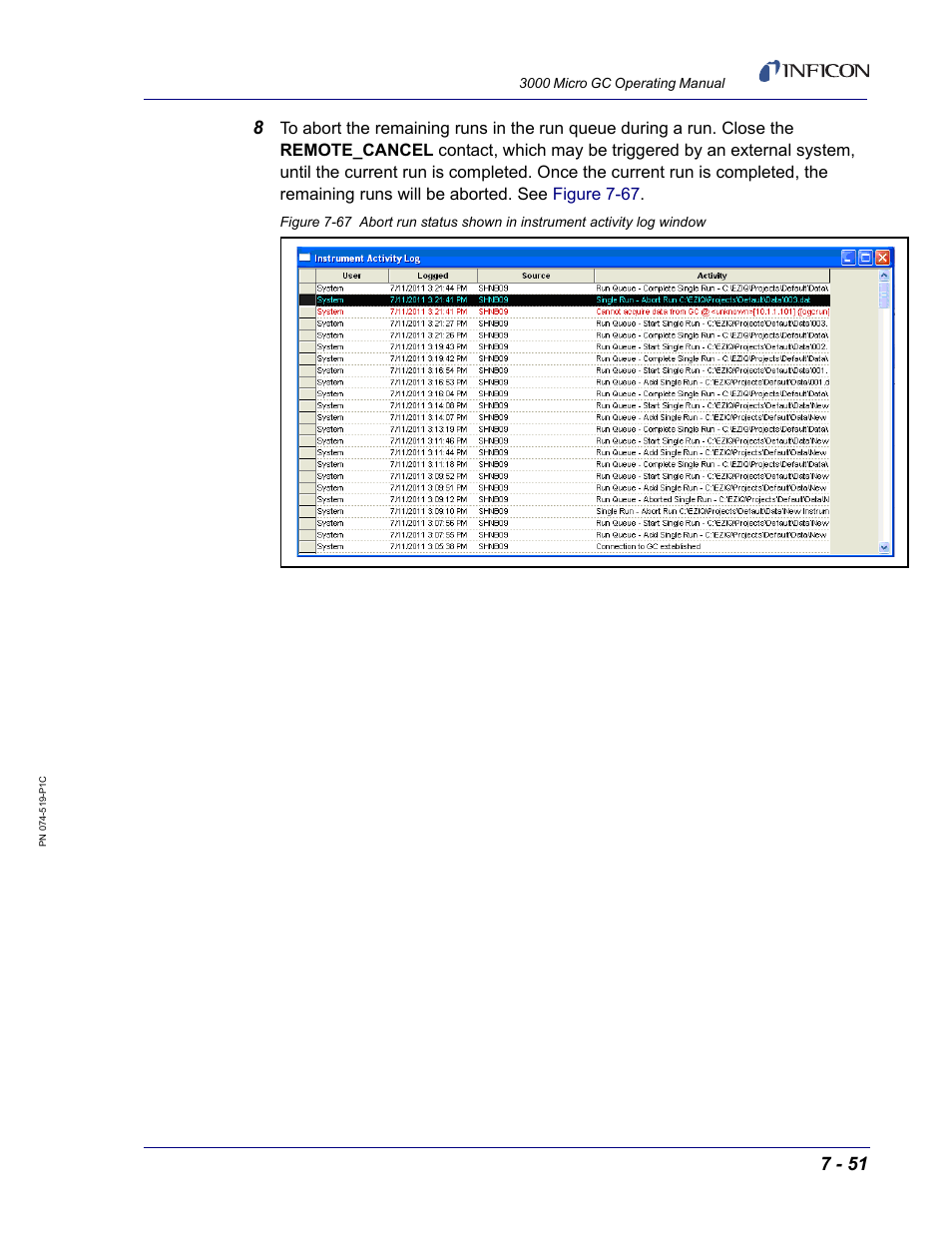 INFICON 3000 Micro GC Gas Analyzer Operating Manual User Manual | Page 179 / 268