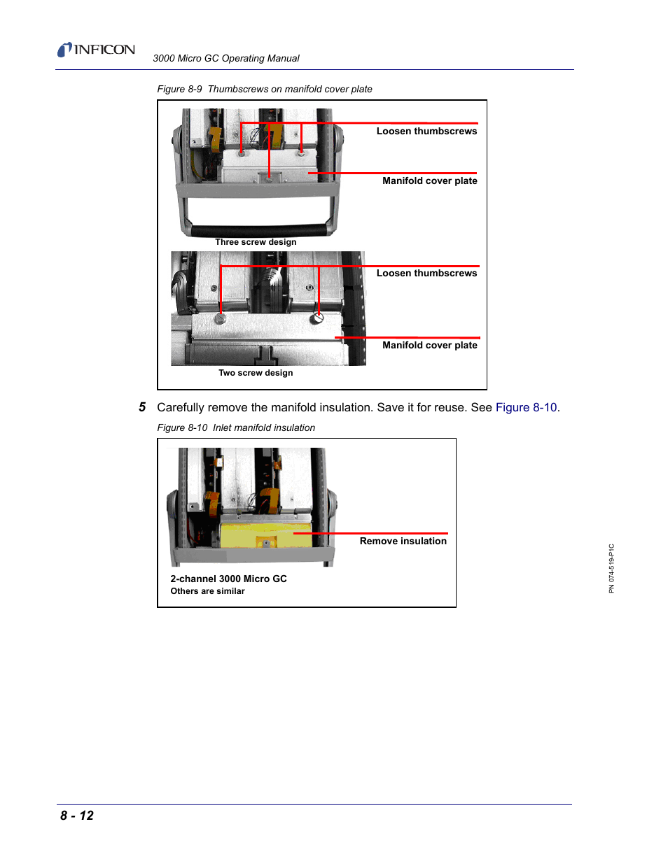 Figure 8-9 | INFICON 3000 Micro GC Gas Analyzer Operating Manual User Manual | Page 194 / 268