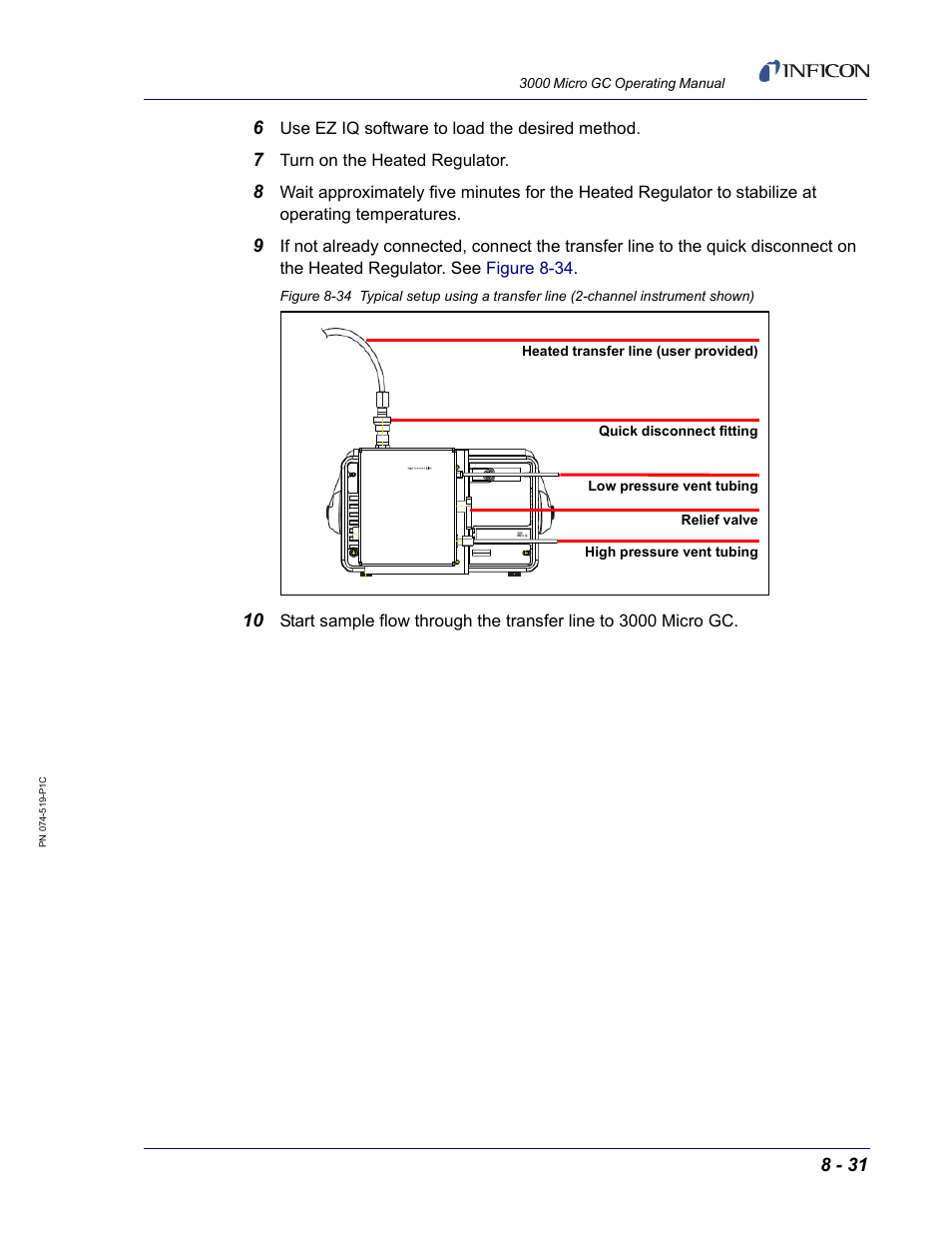 INFICON 3000 Micro GC Gas Analyzer Operating Manual User Manual | Page 213 / 268