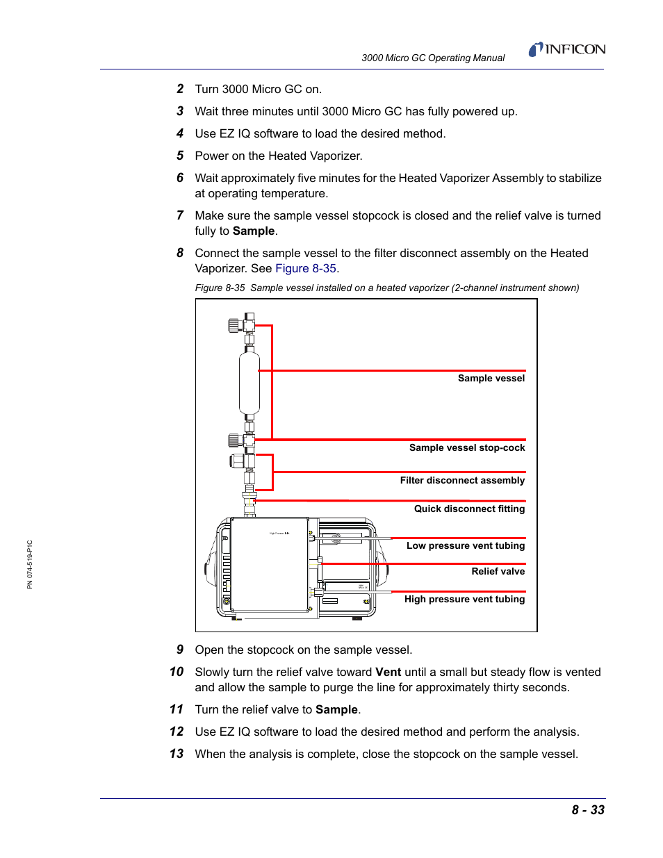 INFICON 3000 Micro GC Gas Analyzer Operating Manual User Manual | Page 215 / 268