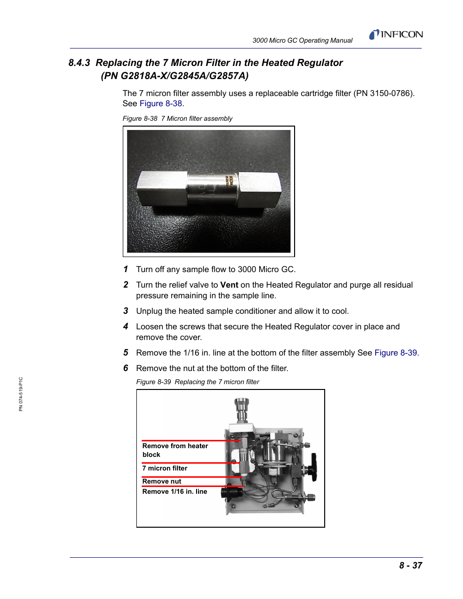 INFICON 3000 Micro GC Gas Analyzer Operating Manual User Manual | Page 219 / 268