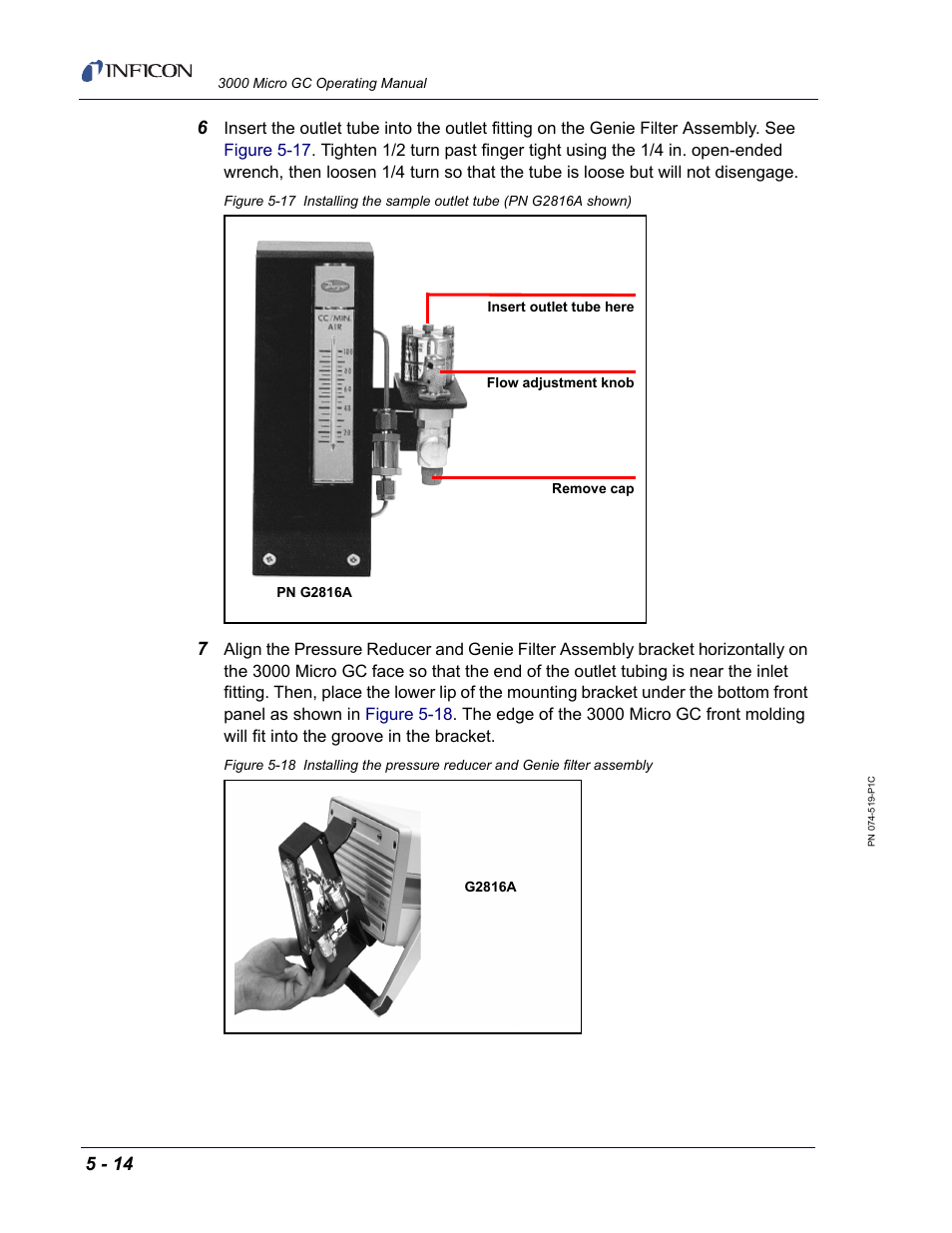 INFICON 3000 Micro GC Gas Analyzer Operating Manual User Manual | Page 88 / 268