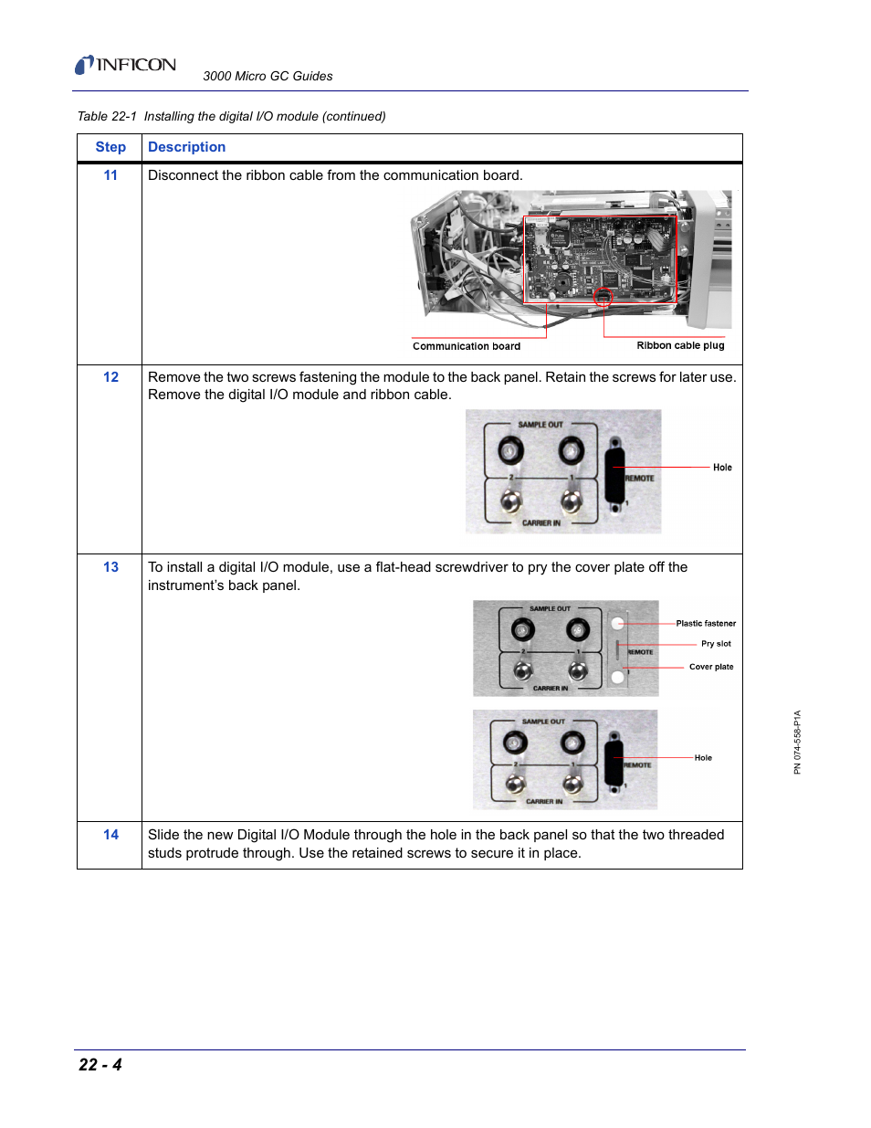 INFICON 3000 Micro GC Gas Analyzer Reference Guide User Manual | Page 102 / 108