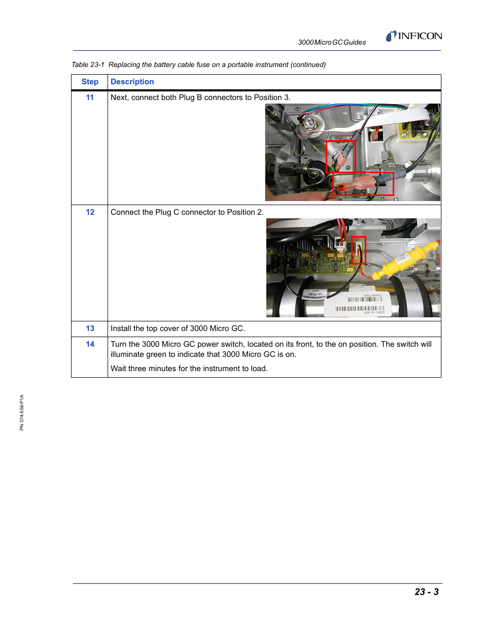 INFICON 3000 Micro GC Gas Analyzer Reference Guide User Manual | Page 107 / 108