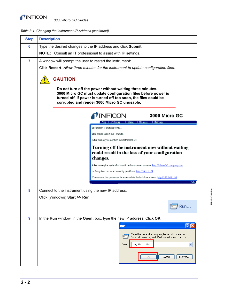 Caution | INFICON 3000 Micro GC Gas Analyzer Reference Guide User Manual | Page 20 / 108