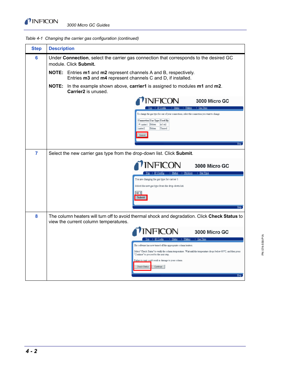 INFICON 3000 Micro GC Gas Analyzer Reference Guide User Manual | Page 24 / 108