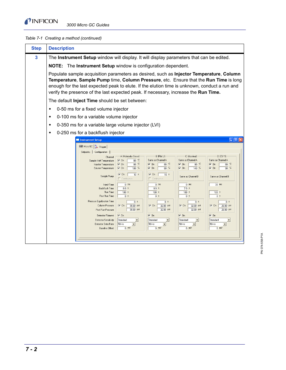 INFICON 3000 Micro GC Gas Analyzer Reference Guide User Manual | Page 34 / 108
