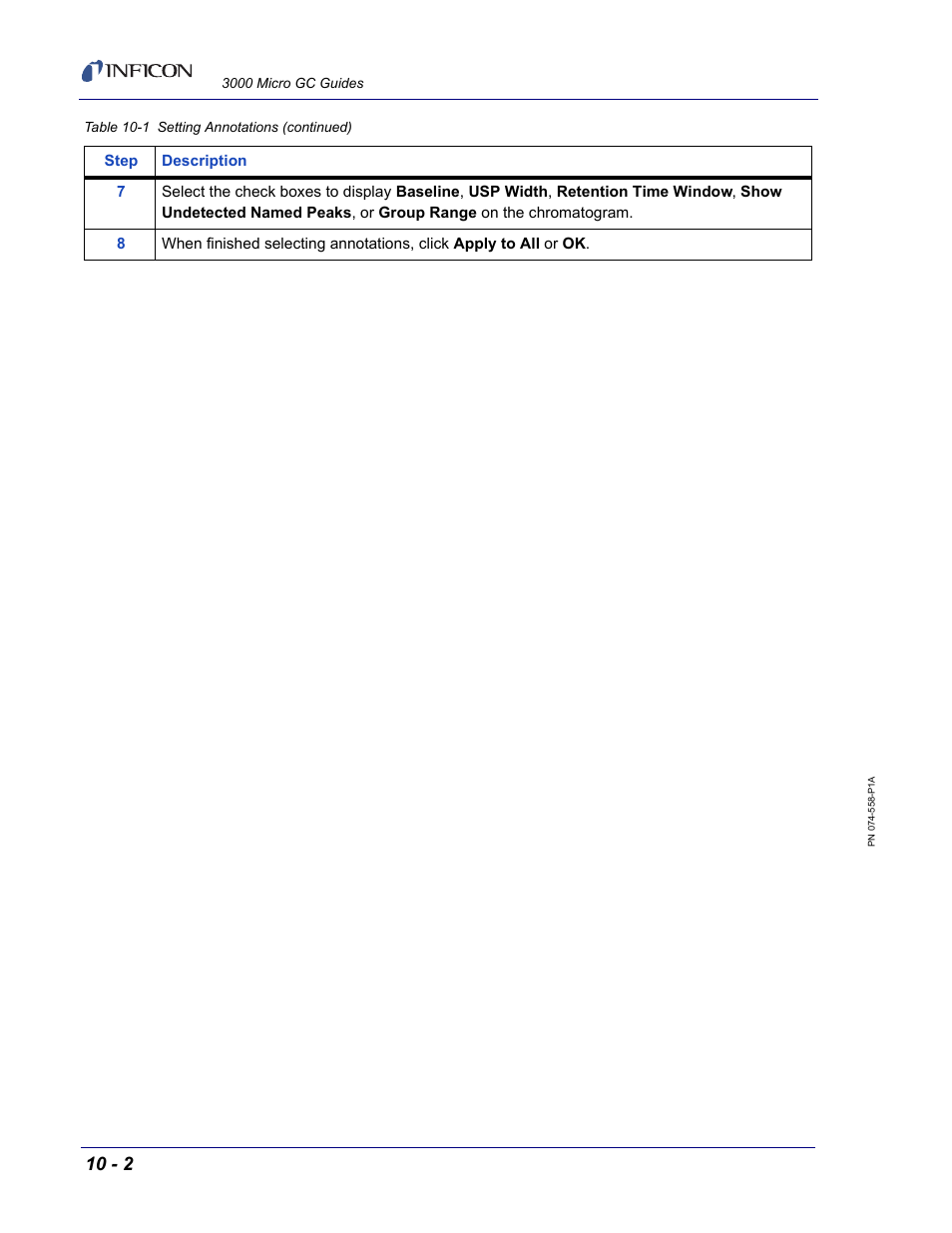 INFICON 3000 Micro GC Gas Analyzer Reference Guide User Manual | Page 42 / 108