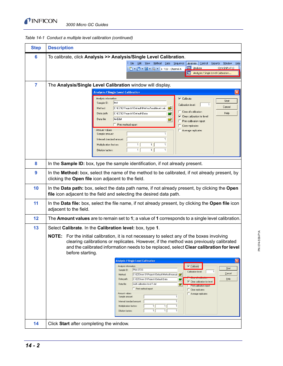 INFICON 3000 Micro GC Gas Analyzer Reference Guide User Manual | Page 52 / 108