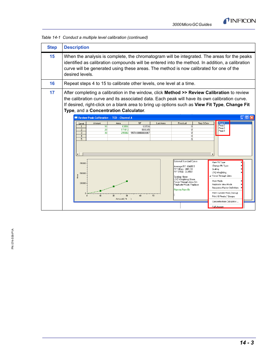 INFICON 3000 Micro GC Gas Analyzer Reference Guide User Manual | Page 53 / 108