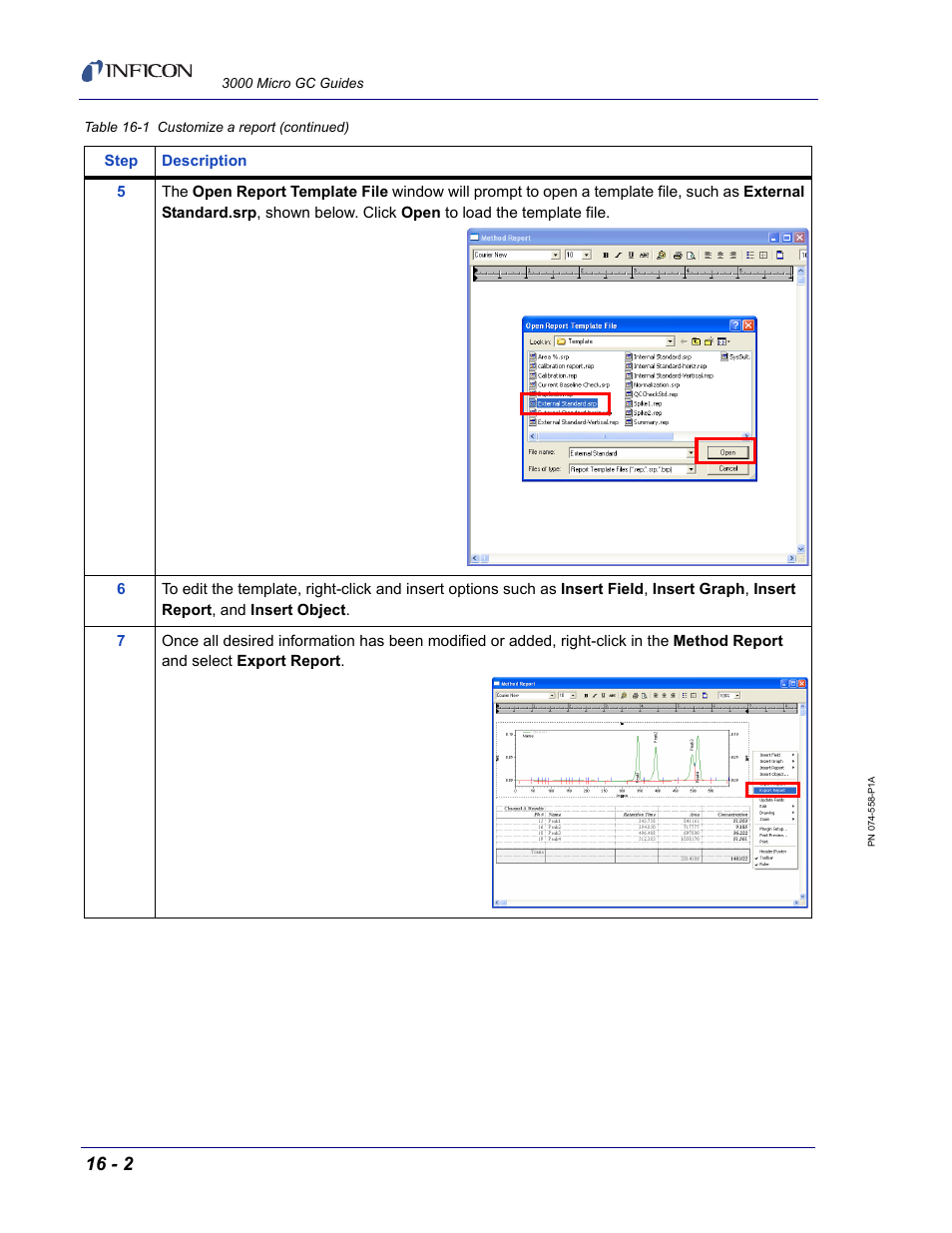 INFICON 3000 Micro GC Gas Analyzer Reference Guide User Manual | Page 60 / 108