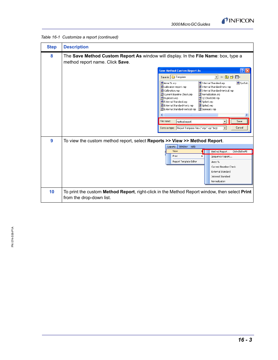 INFICON 3000 Micro GC Gas Analyzer Reference Guide User Manual | Page 61 / 108