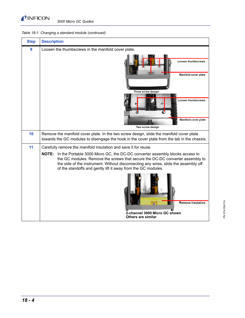 INFICON 3000 Micro GC Gas Analyzer Reference Guide User Manual | Page 70 / 108