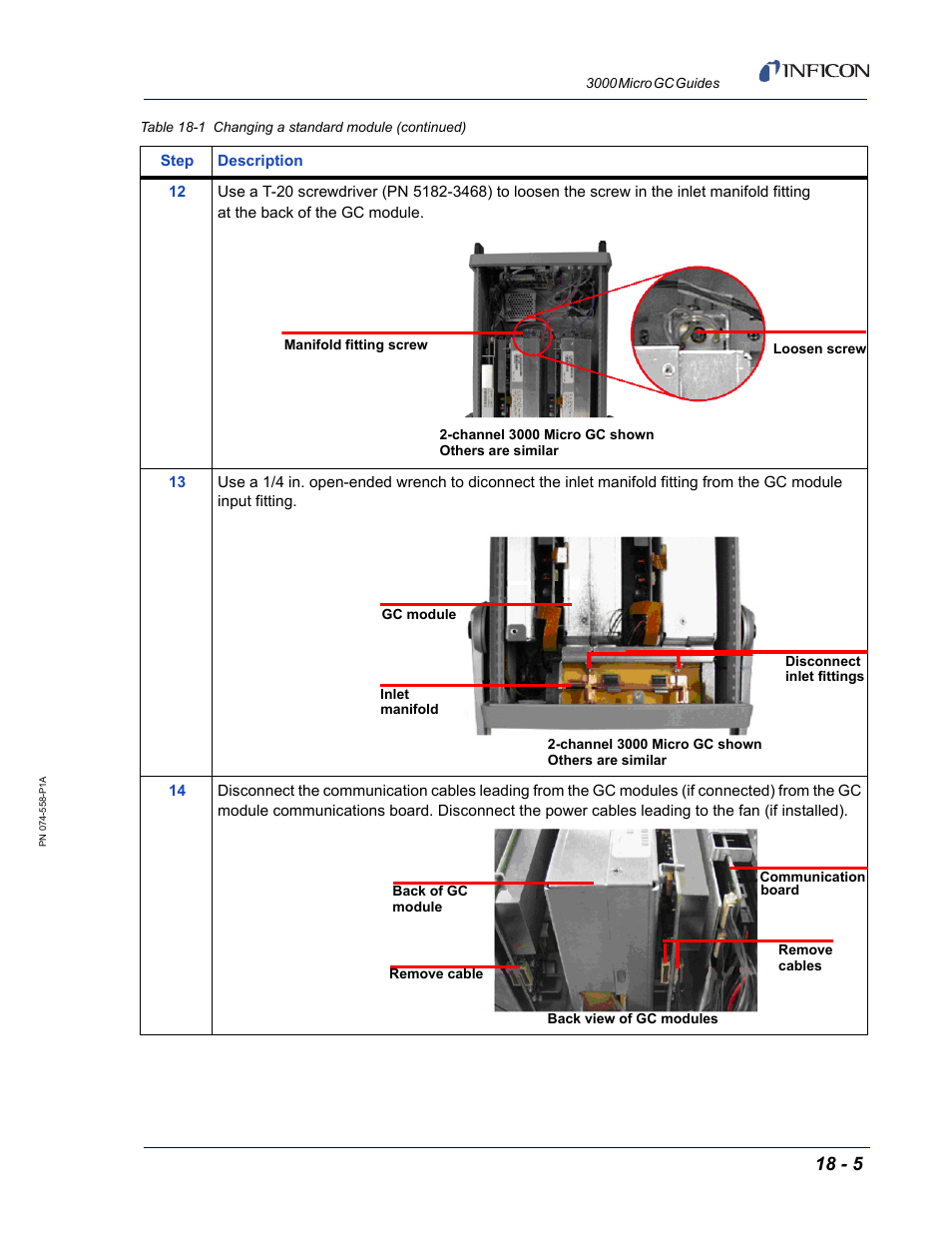 INFICON 3000 Micro GC Gas Analyzer Reference Guide User Manual | Page 71 / 108