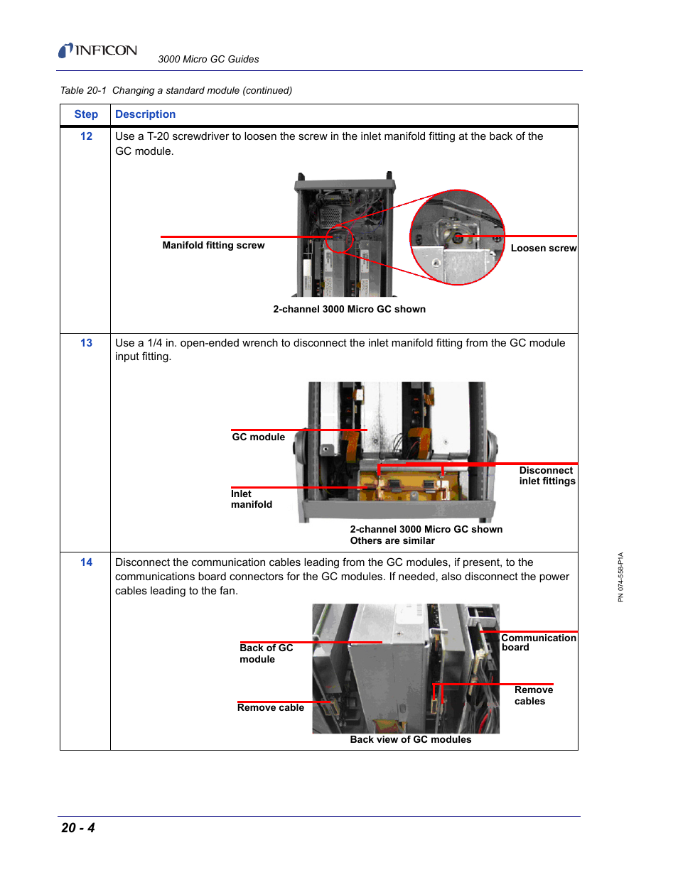INFICON 3000 Micro GC Gas Analyzer Reference Guide User Manual | Page 90 / 108