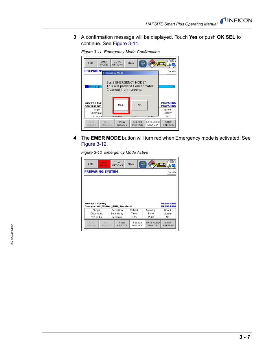INFICON HAPSITE Smart Plus Chemical Identification System User Manual | Page 101 / 586