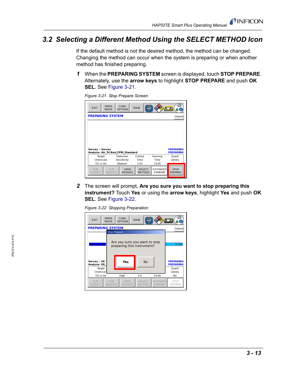 INFICON HAPSITE Smart Plus Chemical Identification System User Manual | Page 107 / 586