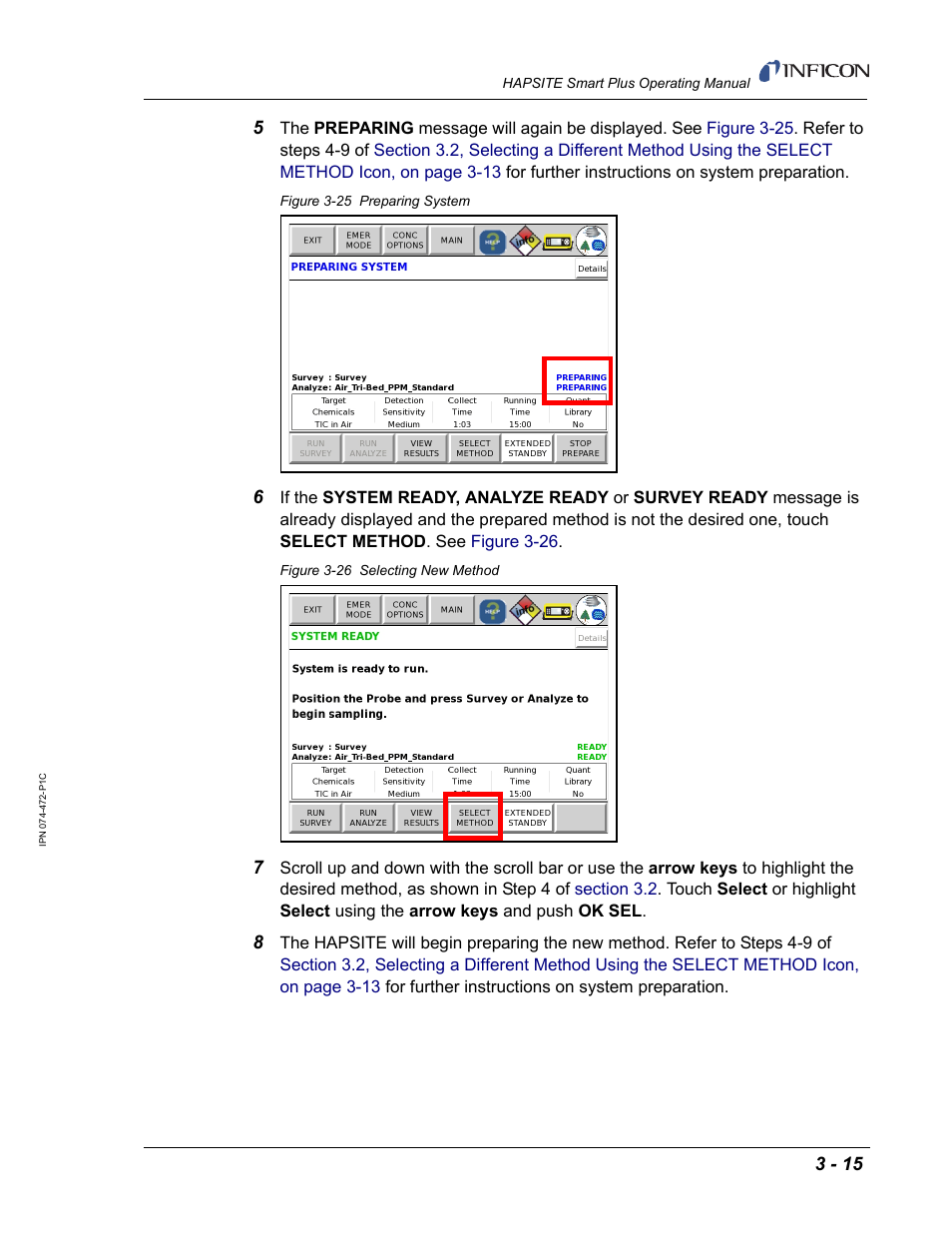 INFICON HAPSITE Smart Plus Chemical Identification System User Manual | Page 109 / 586