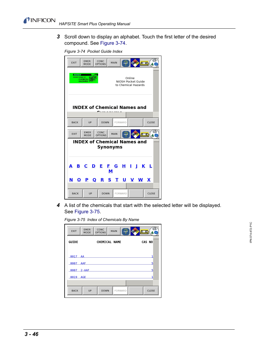 INFICON HAPSITE Smart Plus Chemical Identification System User Manual | Page 140 / 586
