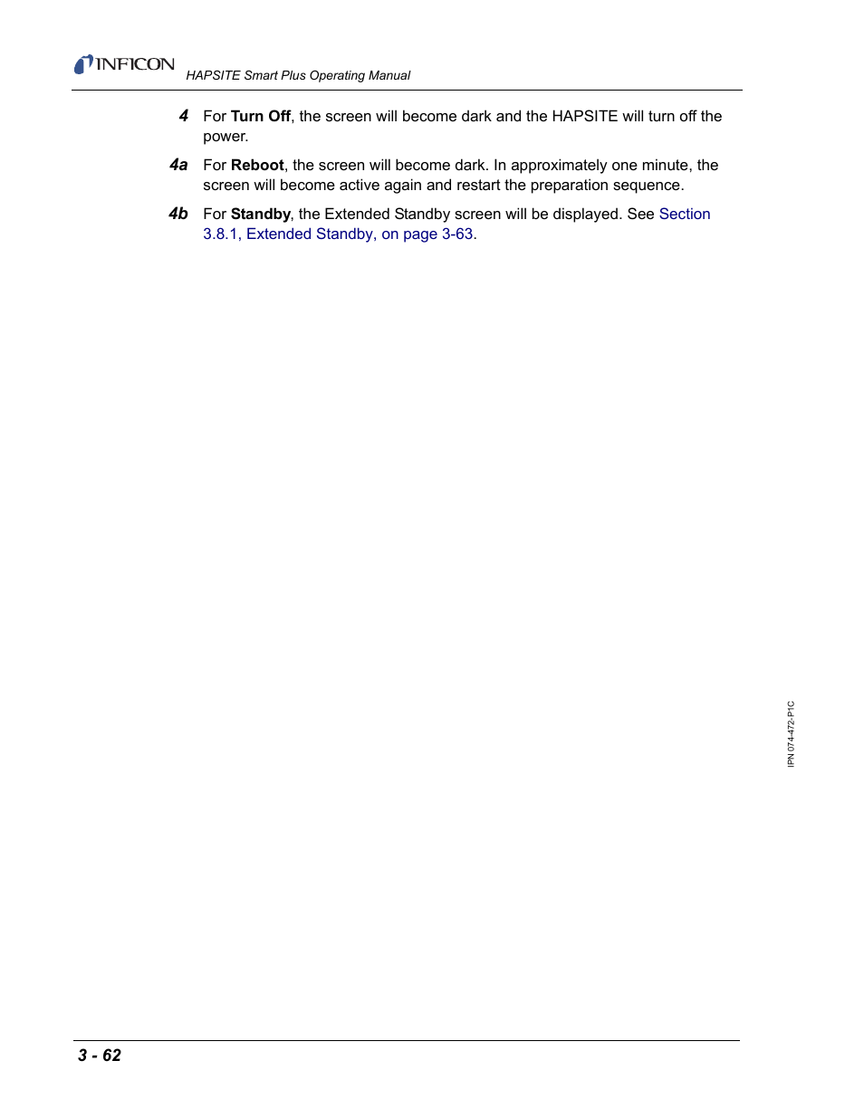 INFICON HAPSITE Smart Plus Chemical Identification System User Manual | Page 156 / 586