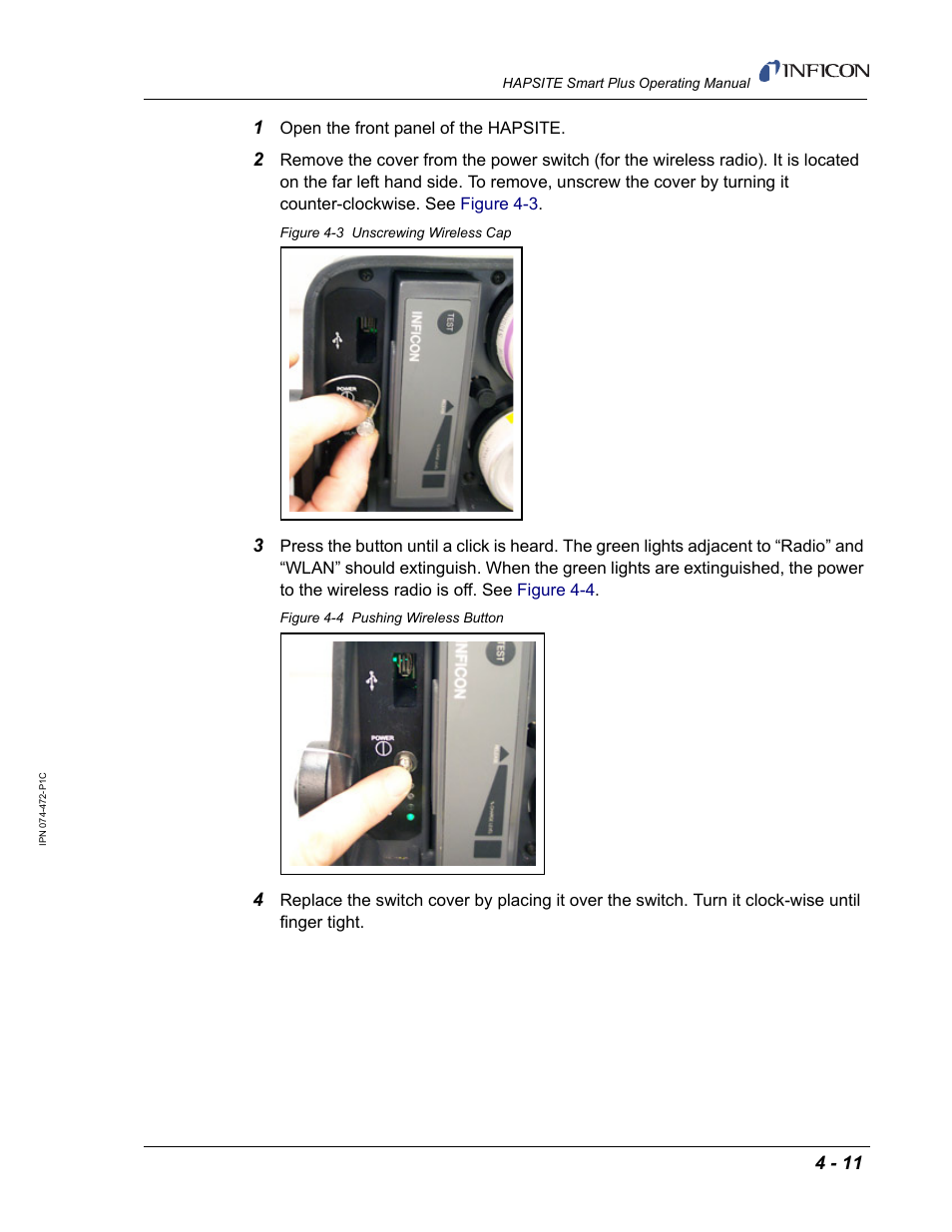 INFICON HAPSITE Smart Plus Chemical Identification System User Manual | Page 183 / 586