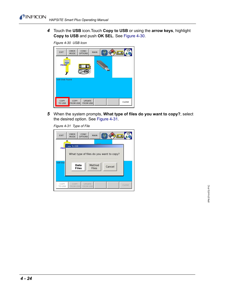 INFICON HAPSITE Smart Plus Chemical Identification System User Manual | Page 196 / 586