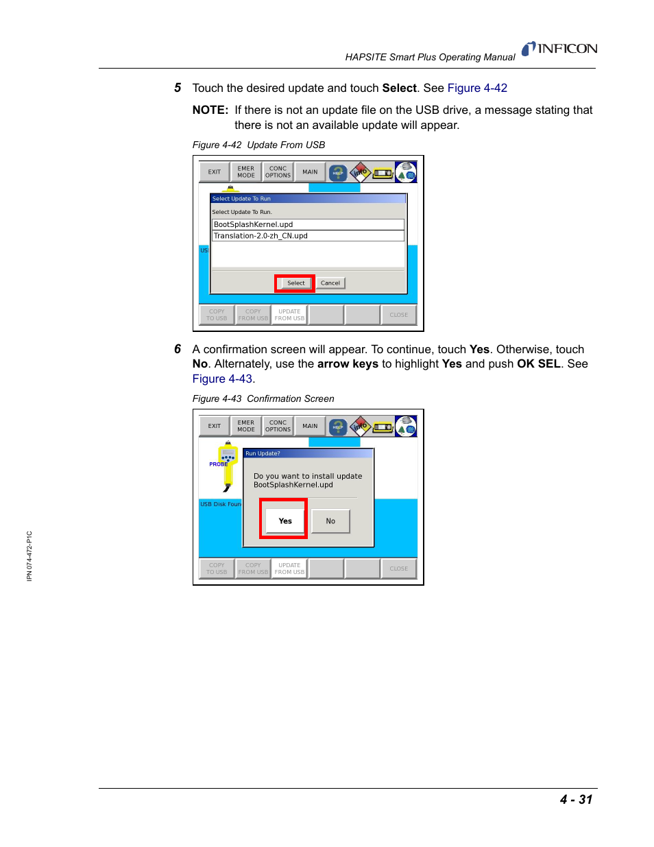 INFICON HAPSITE Smart Plus Chemical Identification System User Manual | Page 203 / 586