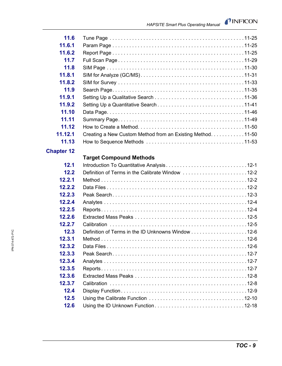 INFICON HAPSITE Smart Plus Chemical Identification System User Manual | Page 23 / 586